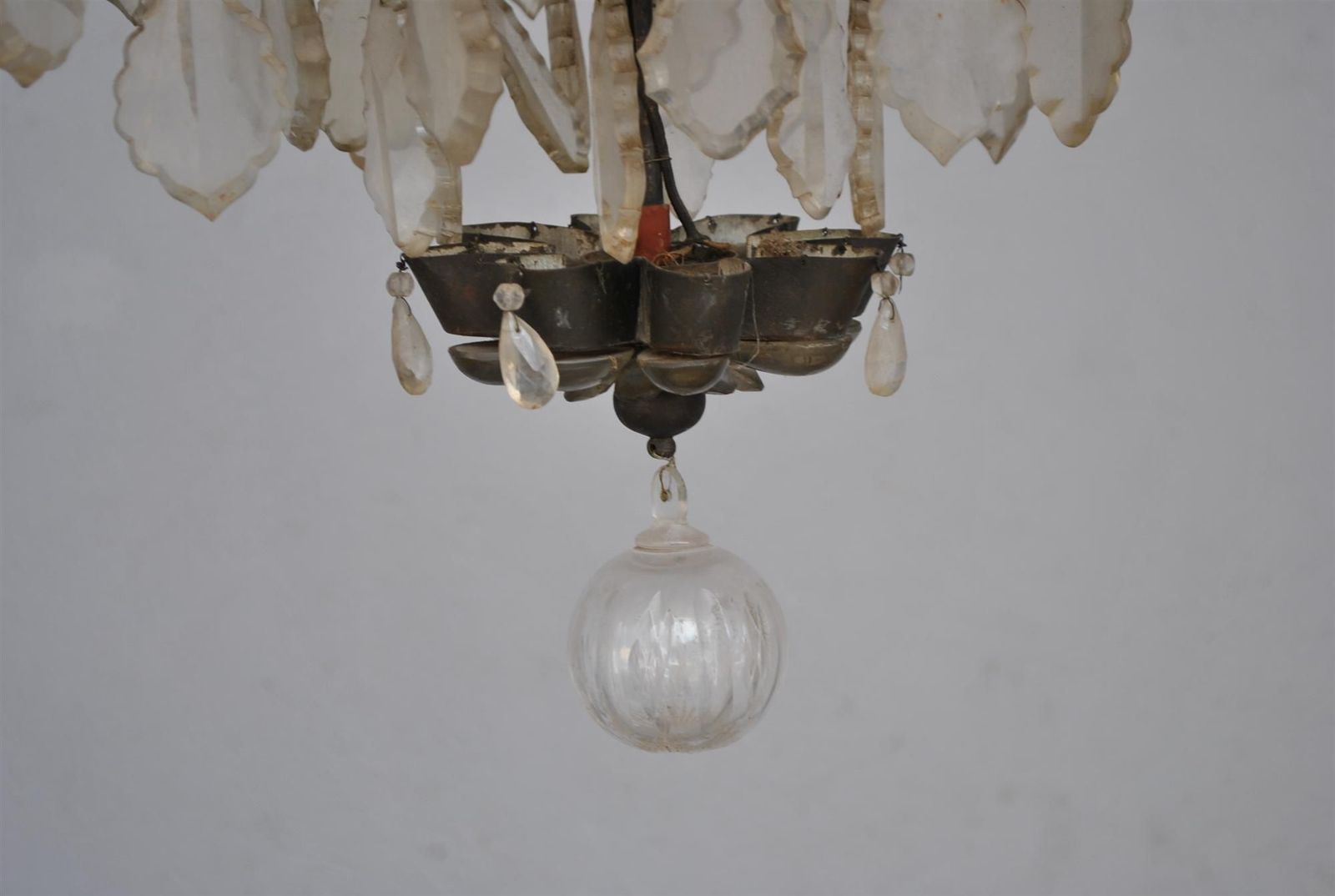 Chandelier With Pendants Louis XV Style Early Xi Xth Century photo 2525.0