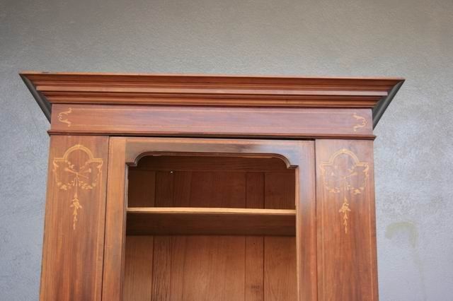photo vinterior Inlaid Wardrobe 1900 English Style