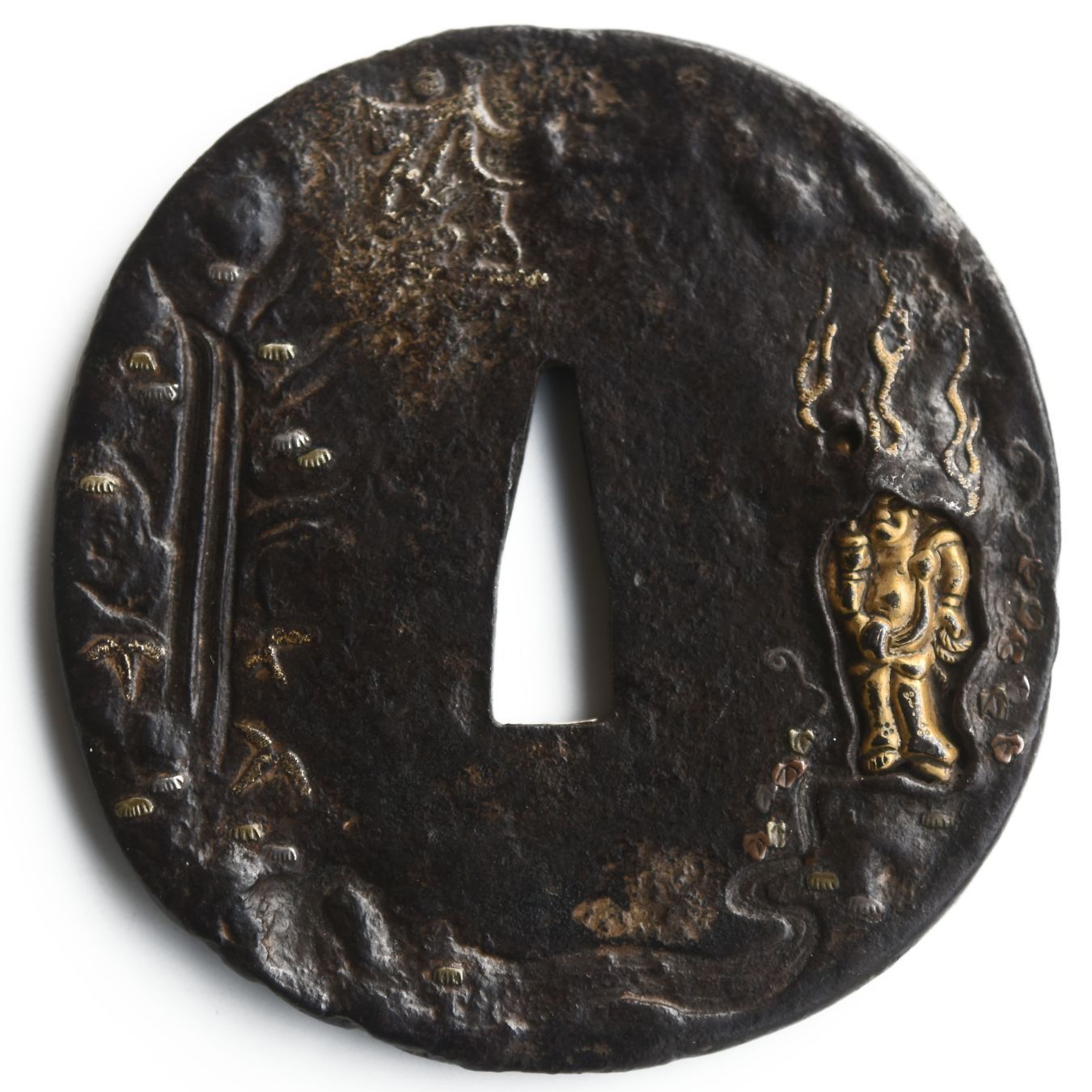 Tsuba Old Guard Of Japanese Katana