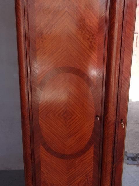Mahogany Cabinet Louis XVI Style Gilt Bronze photo Furniture