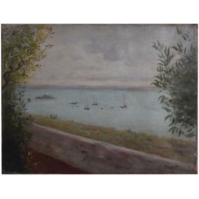 Landscape By Charles Bousquet French School