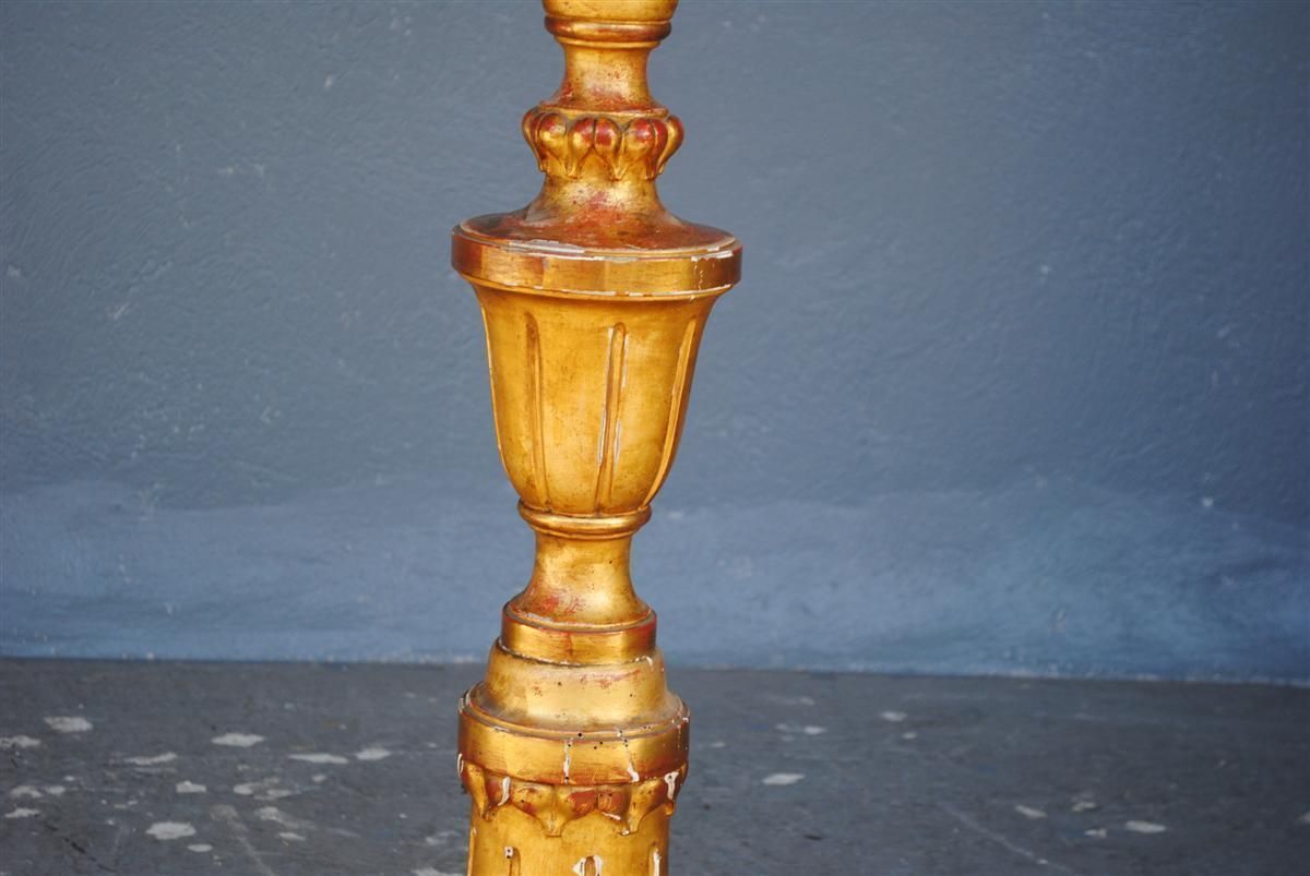 Lamp Base Gilt Wood Claw Feet Xi Xth Century photo 880.0