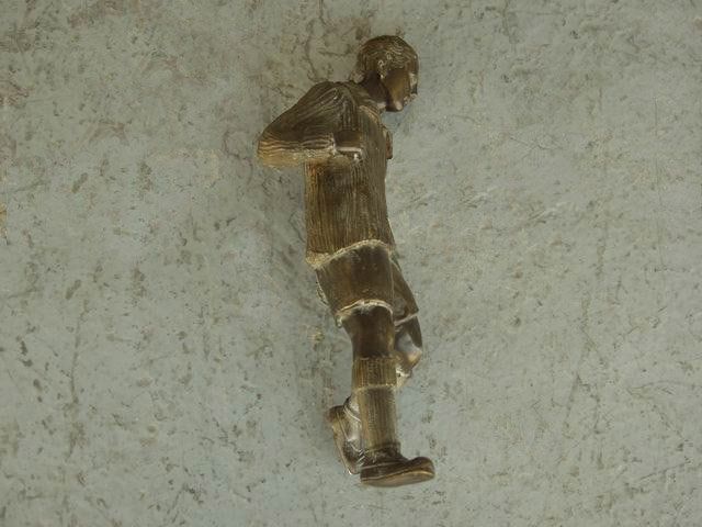 Bronze Soccer Player 1930 photo furniture