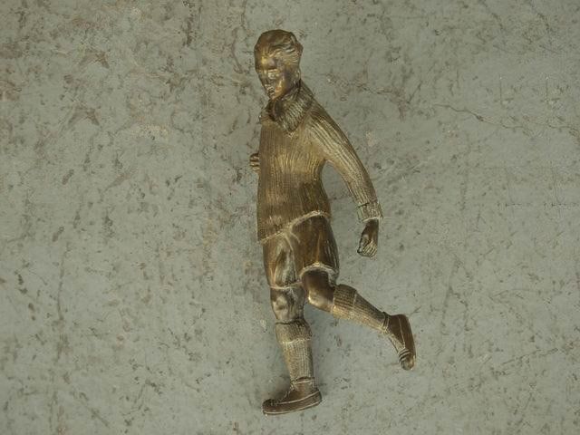 Bronze Soccer Player 1930 photo Home Decor