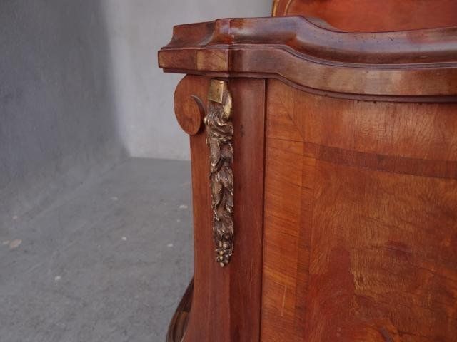 Mahogany Bed Louis XVI Style Gilt Bronze photo 2624.0