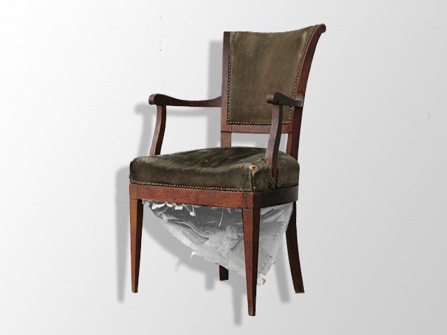 Directoire Walnut Armchair Late 18th Century