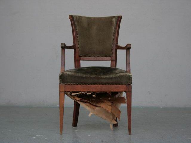 Directoire Walnut Armchair Late 18th Century photo for sale