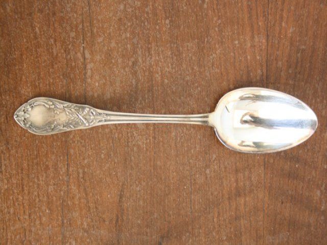 photo for sale Complete Silver Metal Flatware 38 Pieces