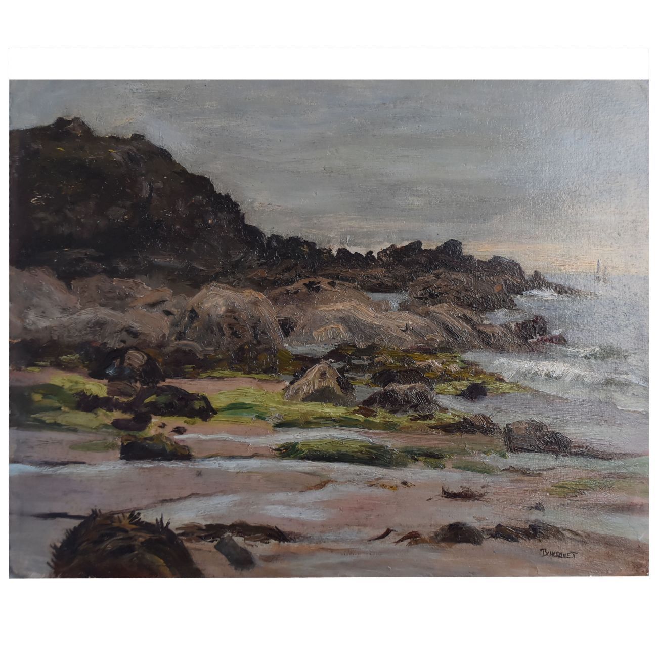 Landscape By Charles Bousquet French School