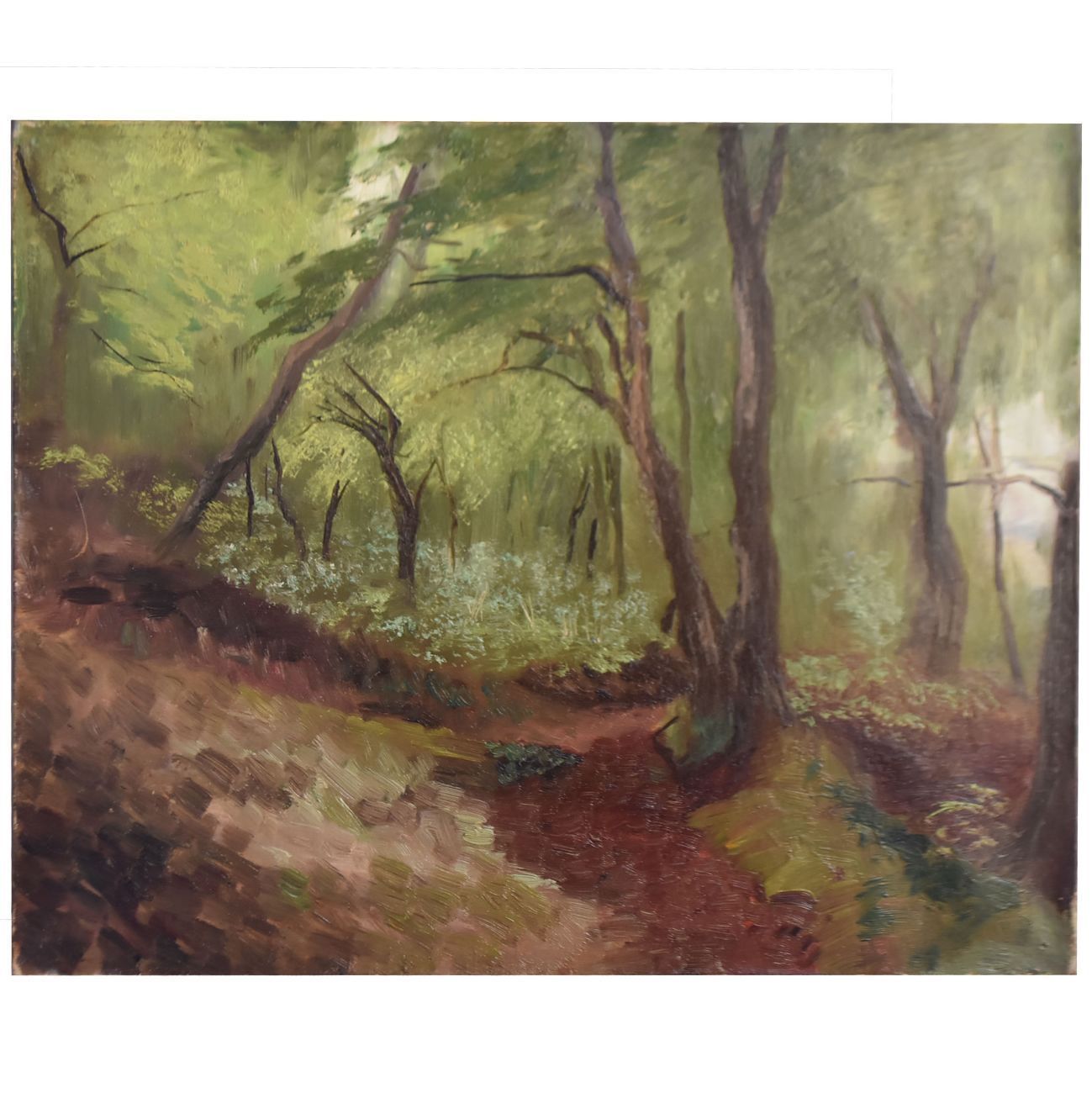 Landscape By Charles Bousquet French School