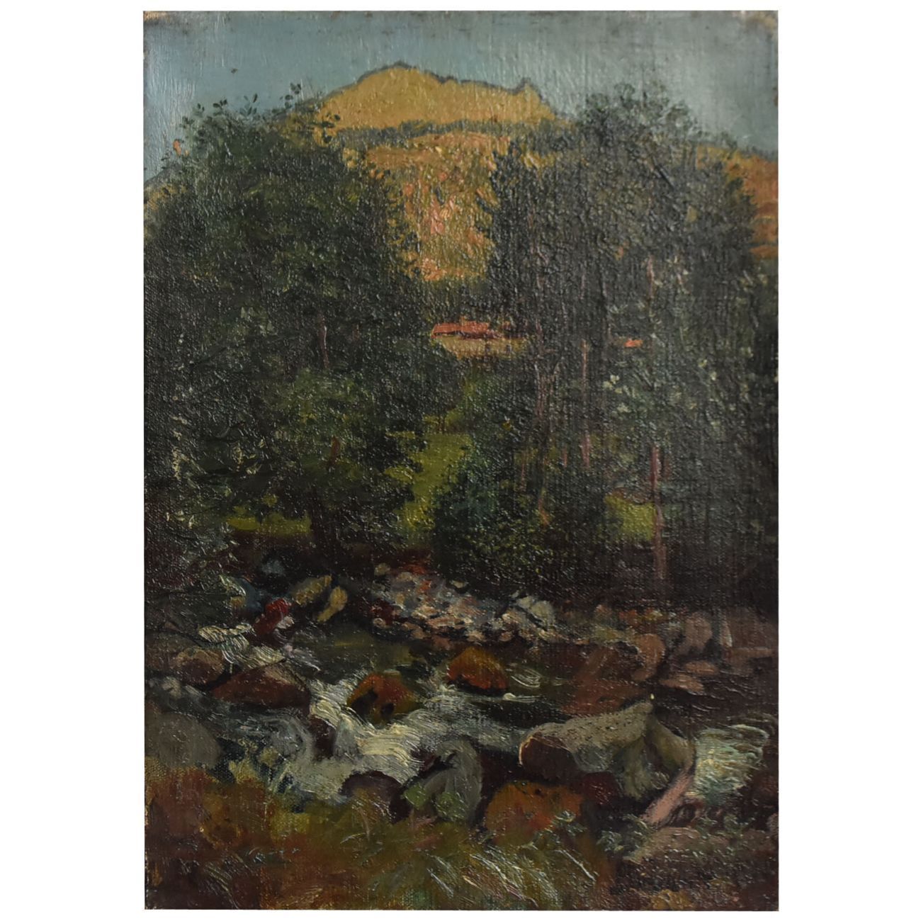 Landscape By Charles Bousquet French School
