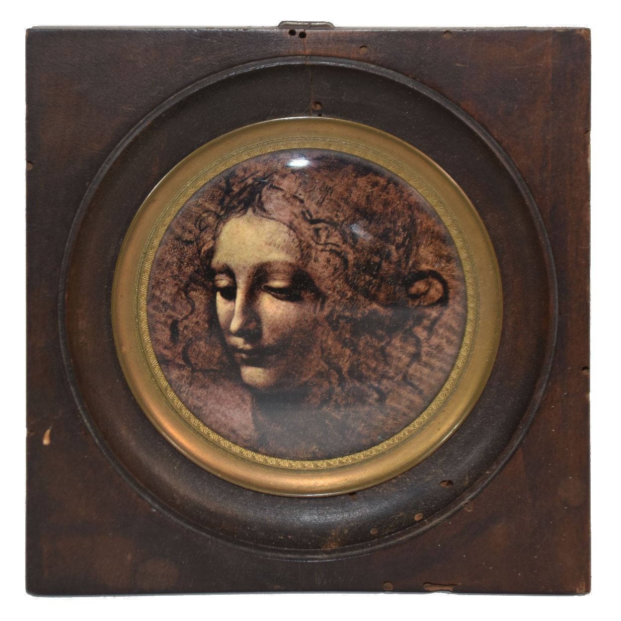 Portrait Character Decorative Print Reproduction