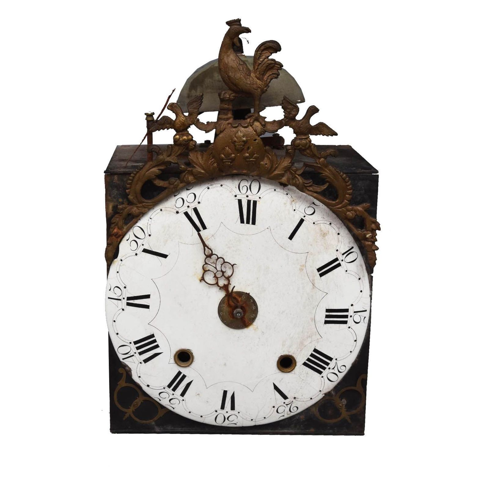 18th Century Rooster Comtoise Movement