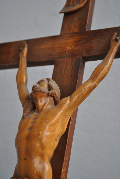 Wooden Crucifix 18th Century Length 64 Cm photo buy