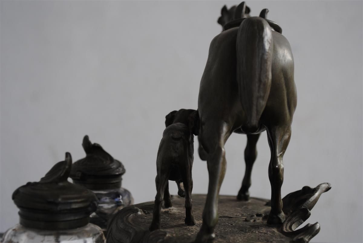 photo vinterior Inkwell Regulates Xi Xth Century Horses