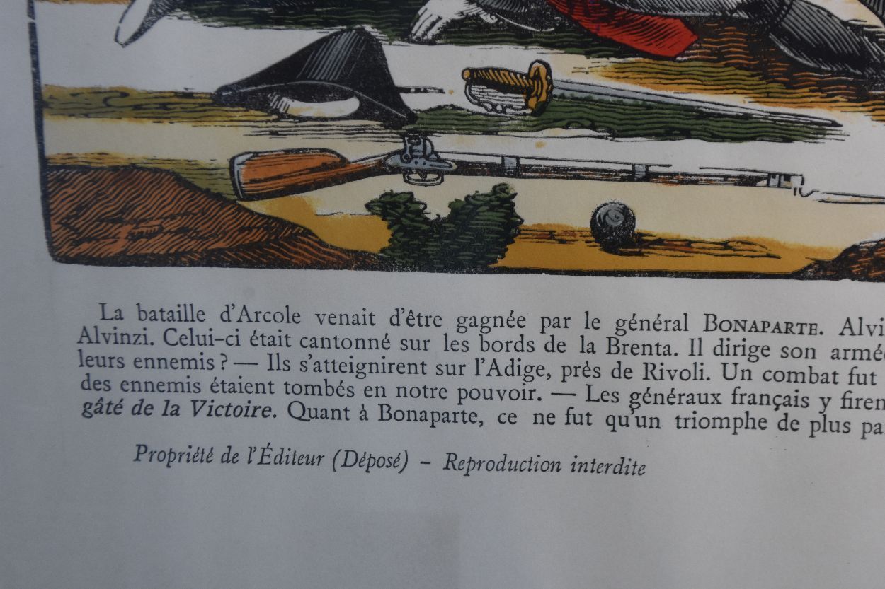 photo buy Engraving In The Napoleonic Campaigns At The End Of The Xi Xth Century