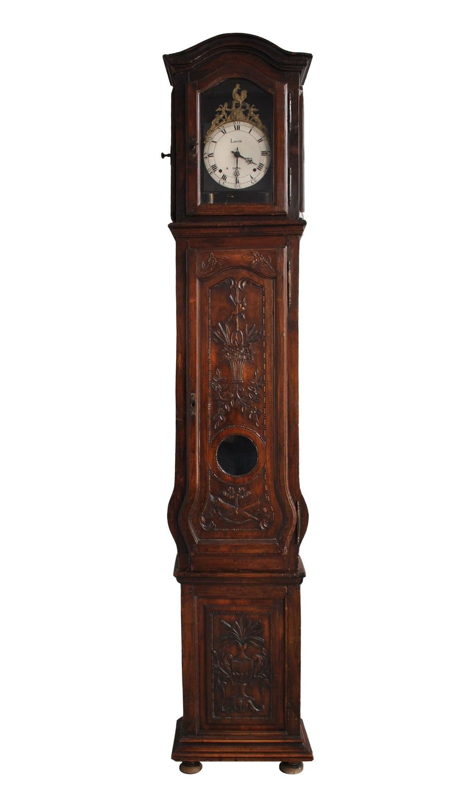 Comtoise Provence Clock In Walnut Xi Xth