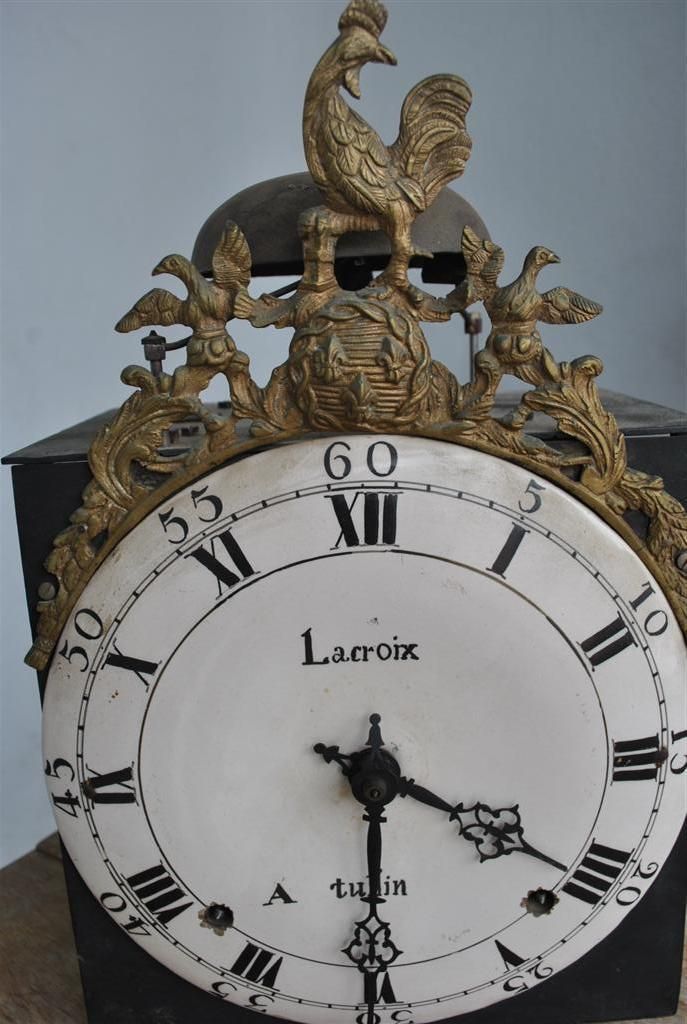 Comtoise Provence Clock In Walnut Xi Xth photo buy