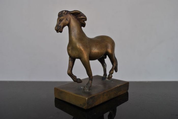 Renaissance Horse In Bronze photo for sale