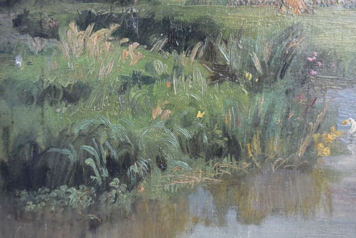 Landscape By Charles Bousquet French School photo for sale