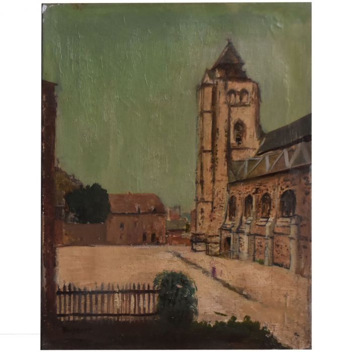 Landscape By Charles Bousquet French School