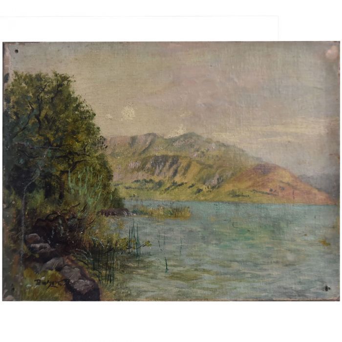 Landscape By Charles Bousquet French School