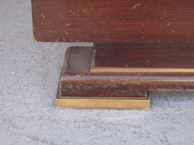 1930 Art Deco Bed Maxime Old Rosewood photo Furniture