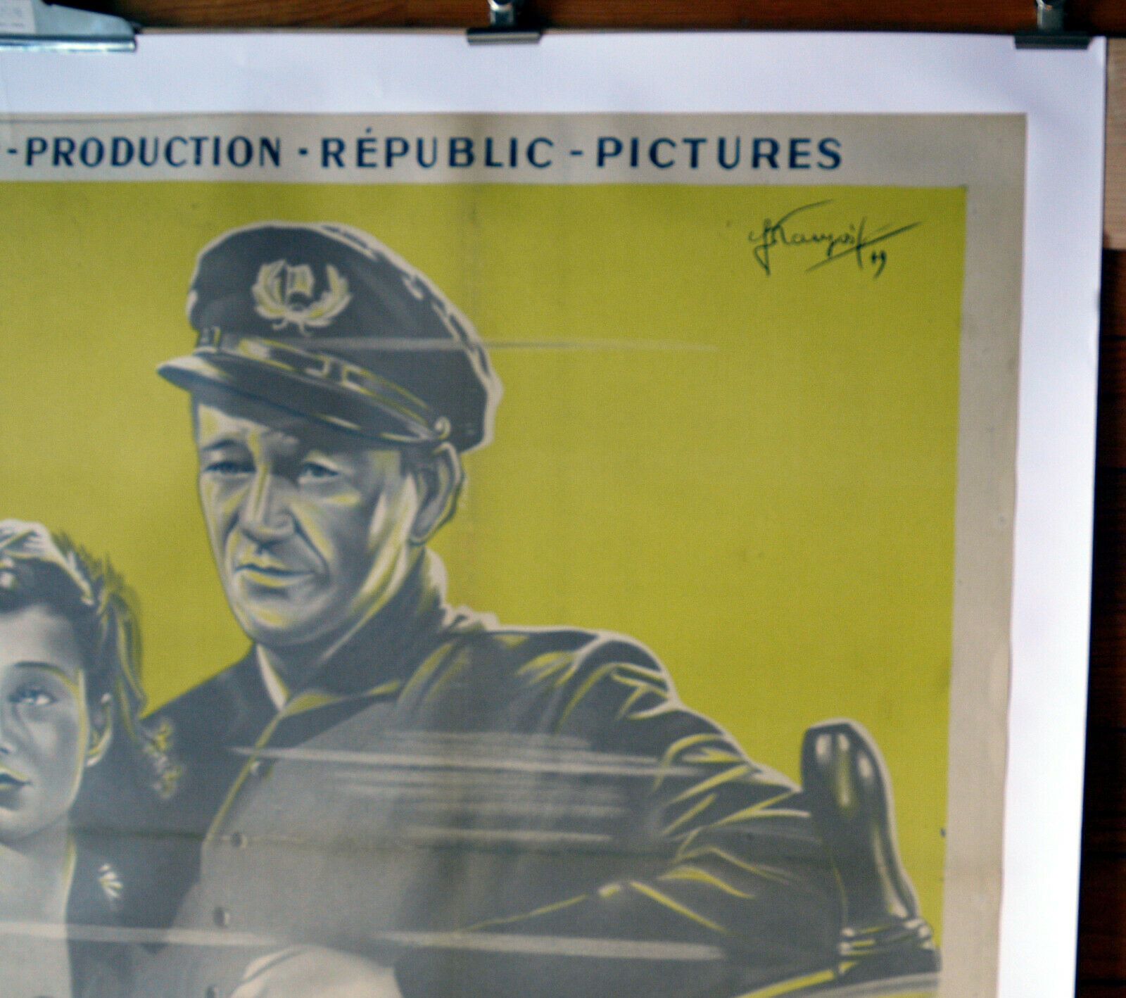 Movie Poster "Wake Of The Red Witch" 1948 photo for sale