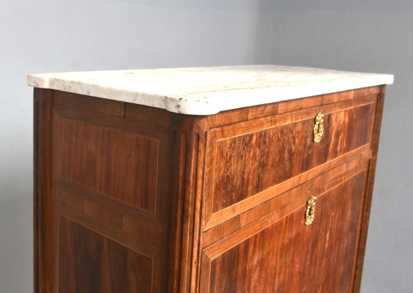 Secretary With 18th Century Mahogany Doors photo 2390.0