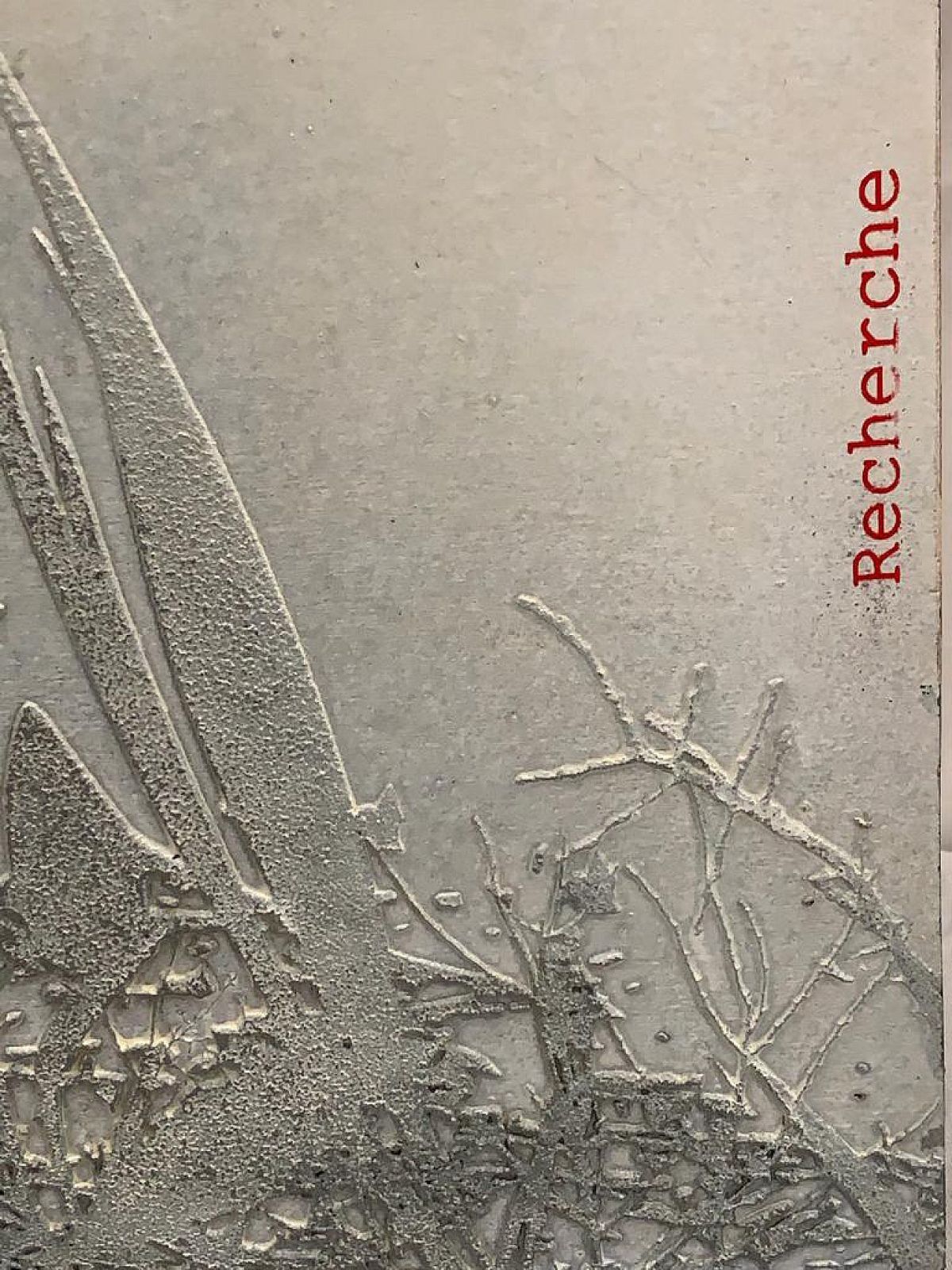 Silver Panel In Sculpted Resin, Psychedelic Art, 70s photo buy