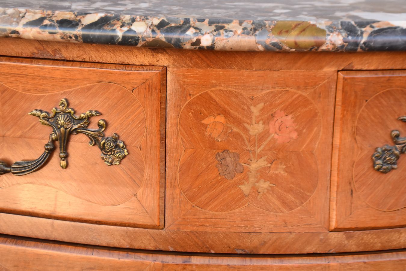Louis XV Jumping Chest Of Drawers Rosewood photo buy