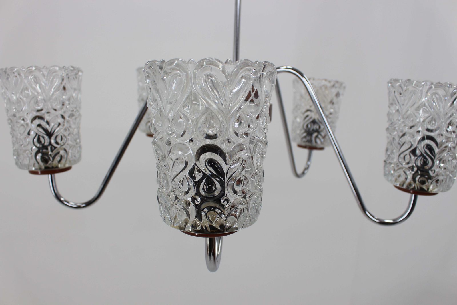 Mid Century Chandelier Lidokov, 1970s photo vinterior