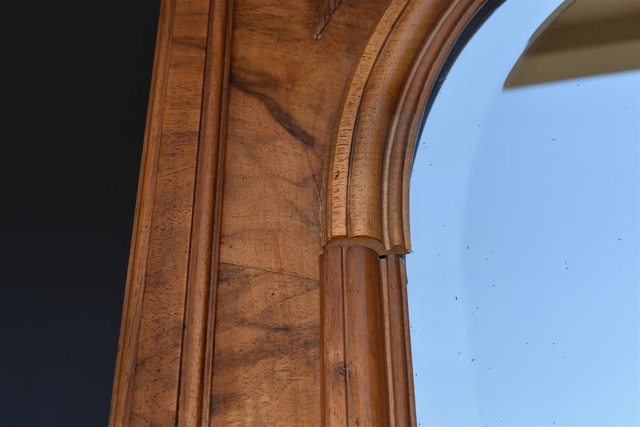 Walnut Wardrobe Renaissance Style French Work, Late 19th Century photo vinterior