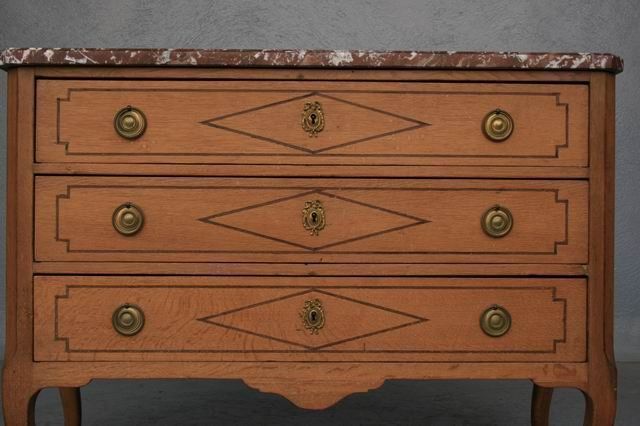 photo for sale Light Oak Chest Of Drawers, Directoire Period