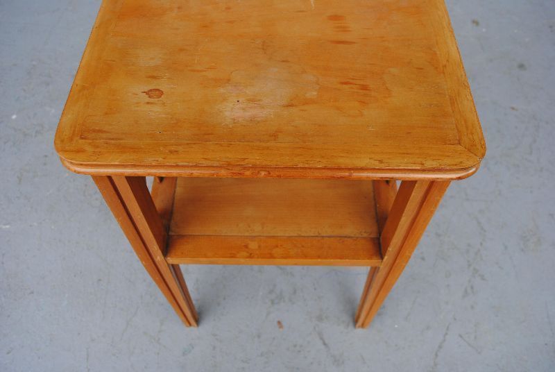 Bedside Table 1940 Style Light Cherry photo vinterior