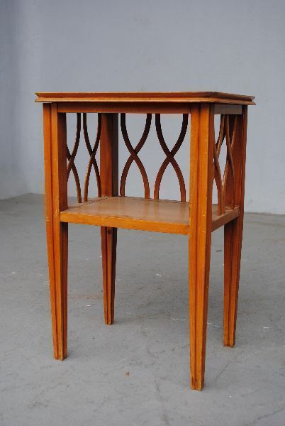 photo furniture Bedside Table 1940 Style Light Cherry