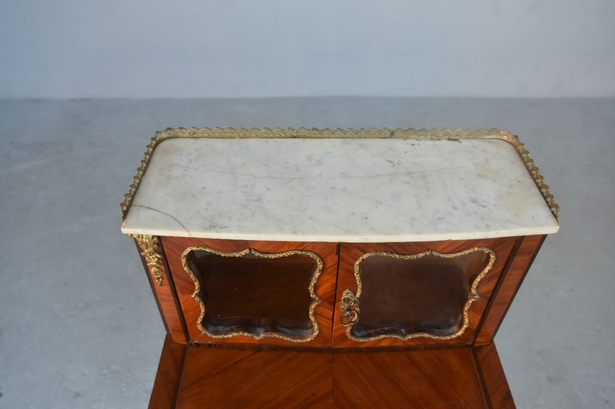 photo furniture Lady Secretary Desk Said Bonheur Du Jour Napoleon III Inlaid