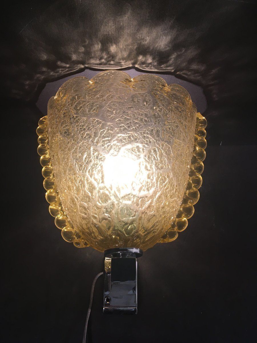 Sconce From Barovier & Toso, 1960s photo furniture