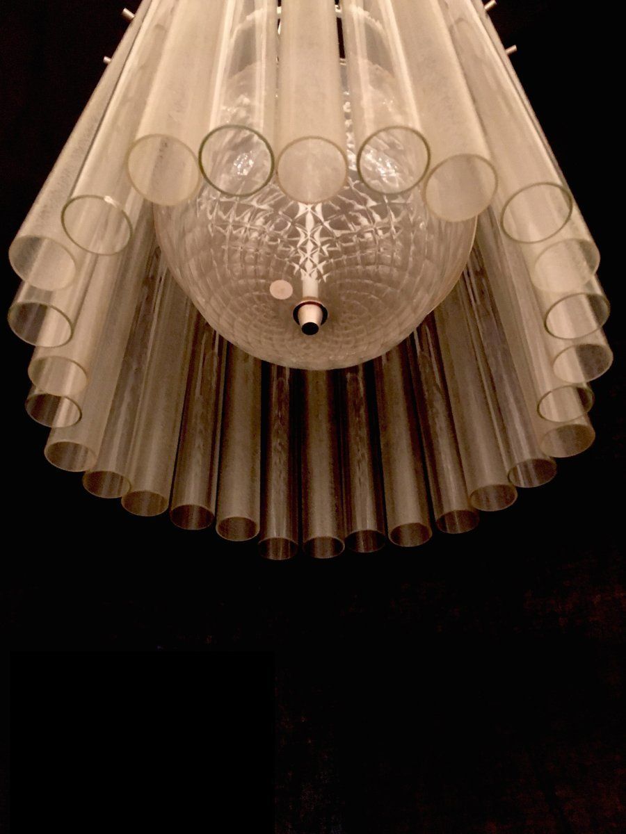 Ferro Ceiling Lamp For Galliano Ferro, 1950s photo Lighting