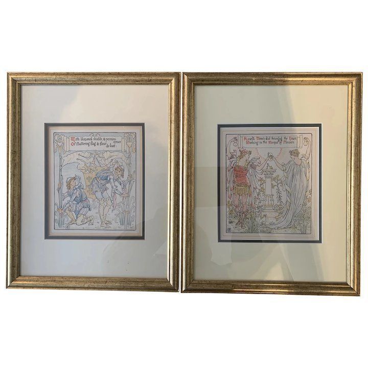 Vintage Book Illustrations Queen Of Summer