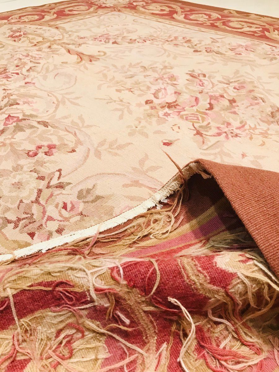 photo furniture Red Hand Knotted Rug, 1972