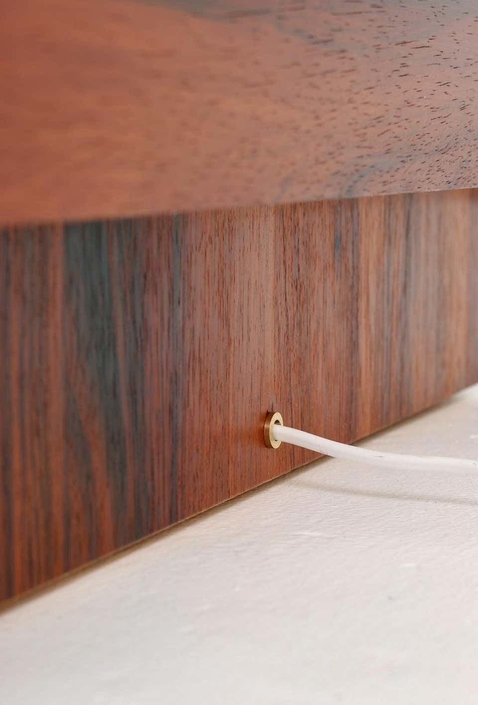 Swedish Midcentury Bar In Rosewood "Party Corner" By Wards Ateljéer Ab, 1968 photo vintage