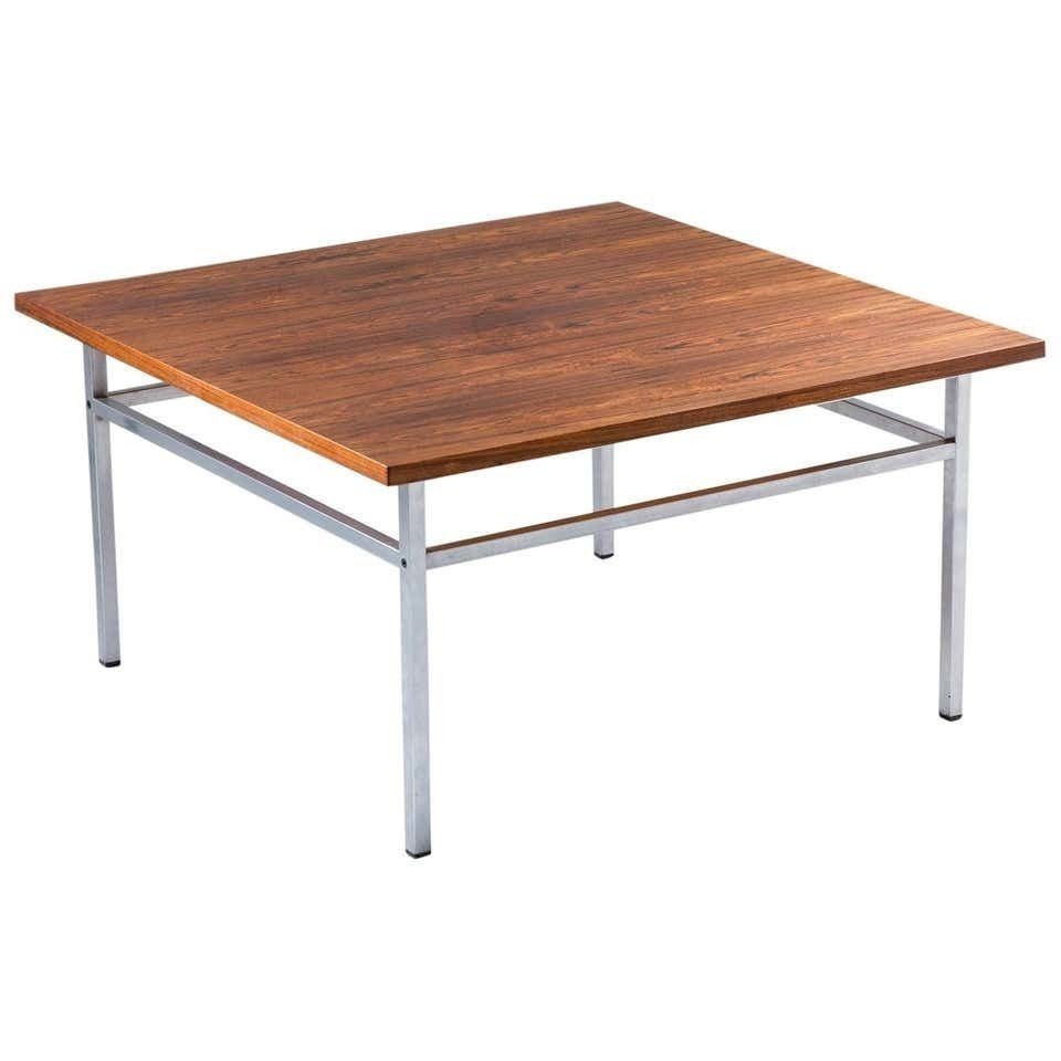 Swedish Midcentury Rosewood Coffee Table By Karl Erik Ekselius For Troeds