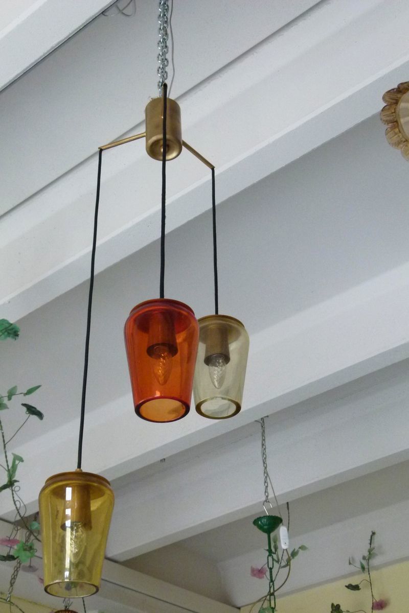 Submerged Glass Chandelier By Flavio Poli For Seguso, 1960s