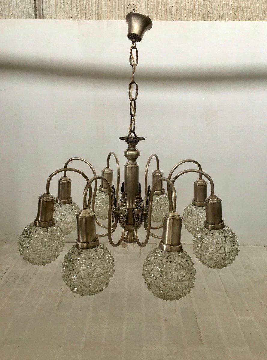 Art Deco Spinnenplafondlamp, Jaren 1960 photo buy