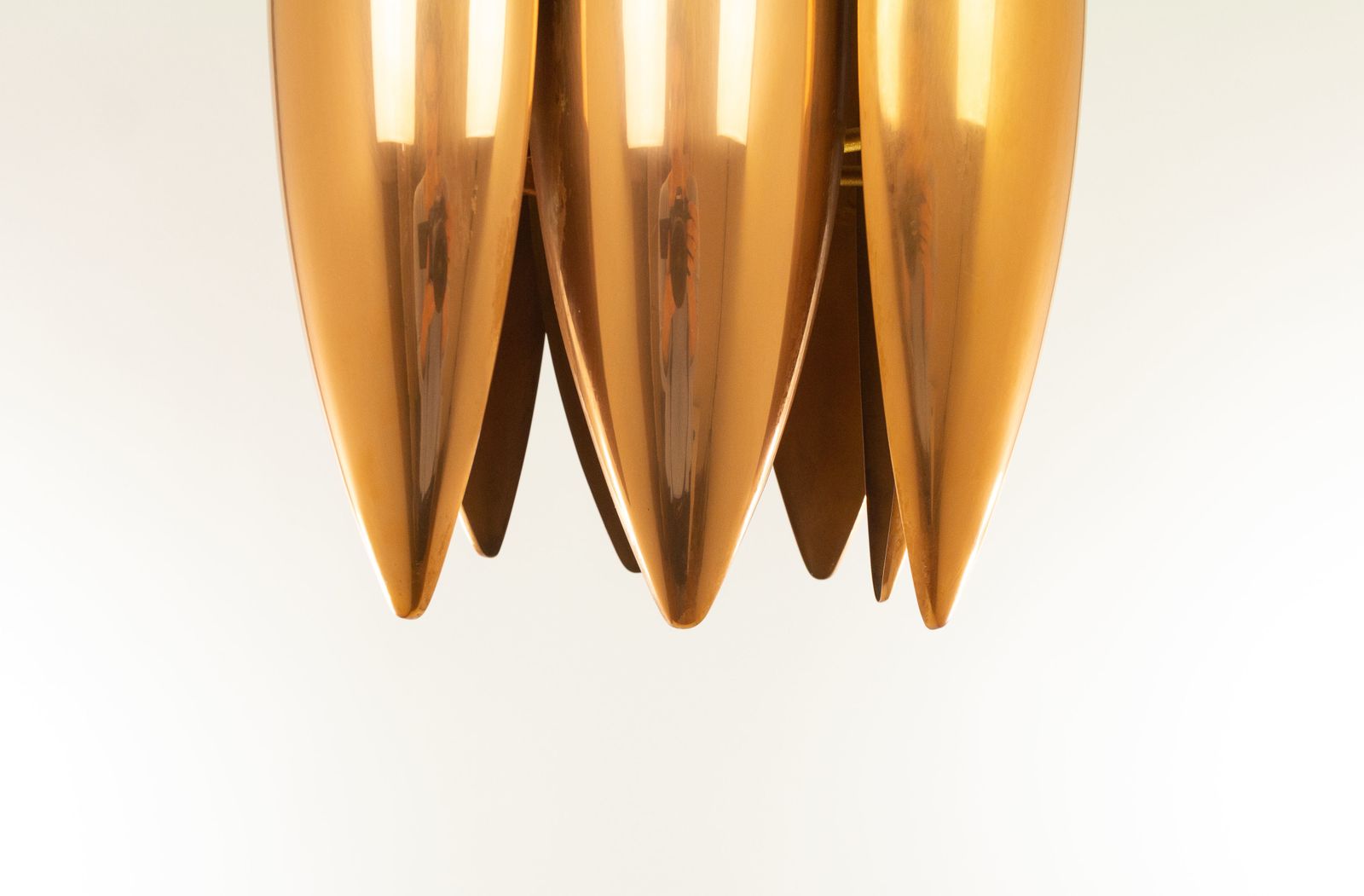 Copper Kastor Pendant By Jo Hammerborg For Fog & Mørup, 1960s photo 920.0