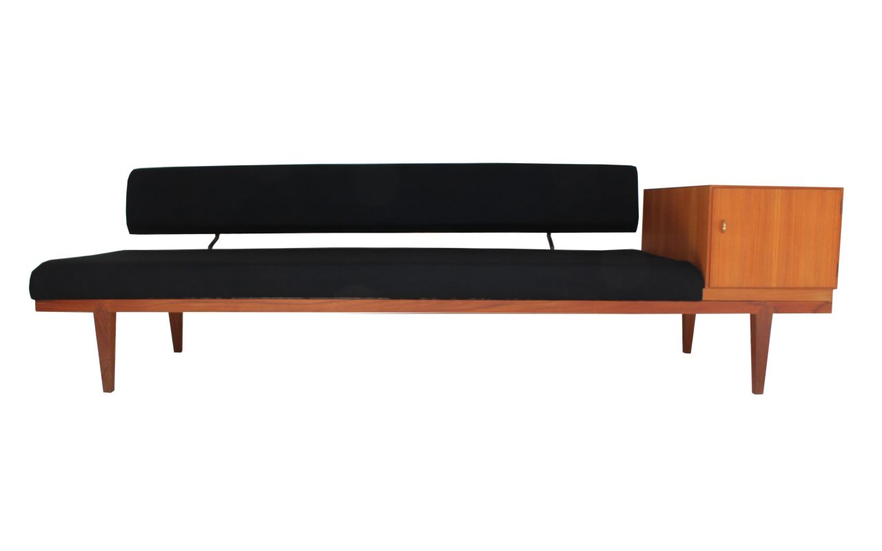 Severin Hansen 1950s Teak Daybed For Haslev photo Furniture