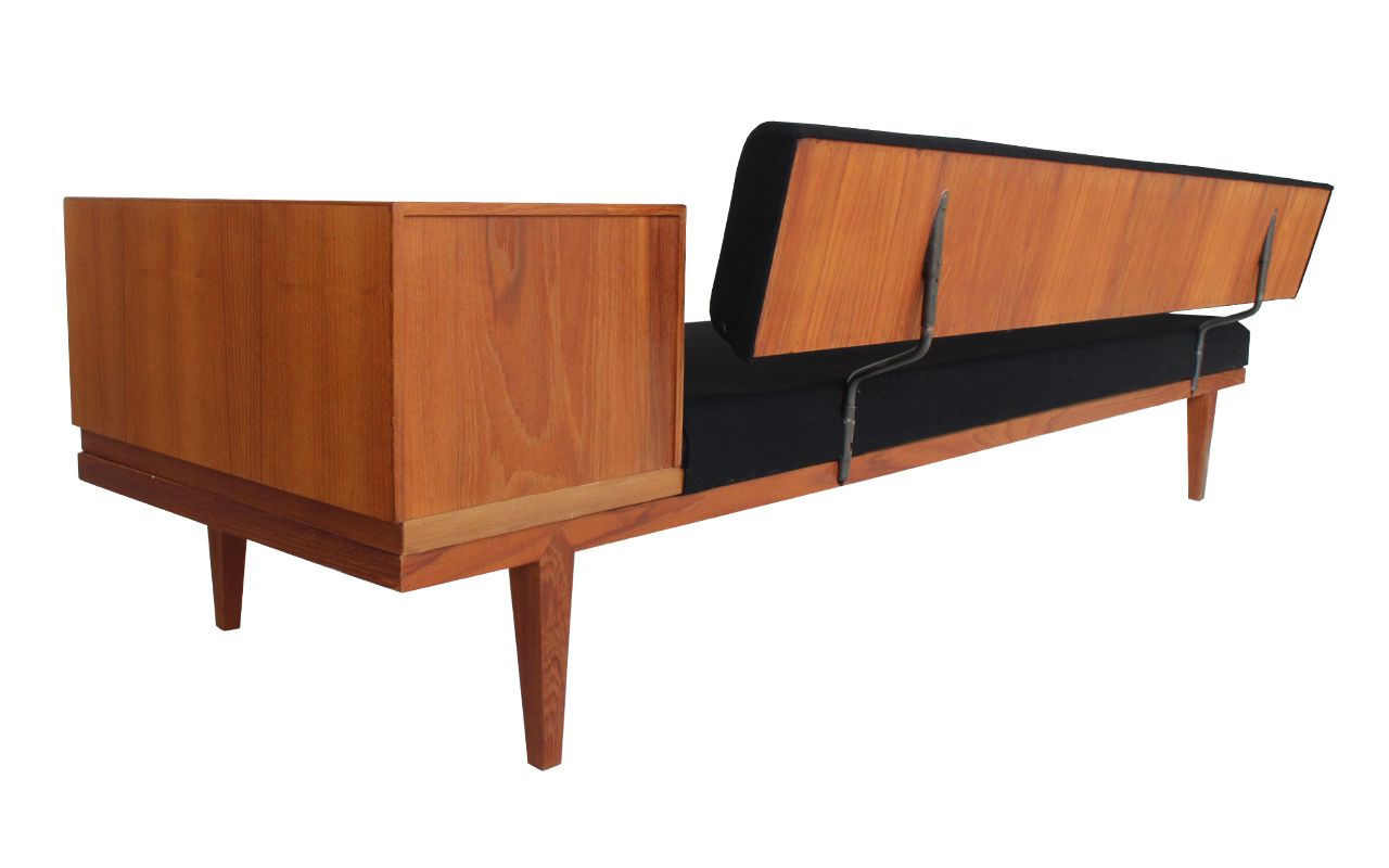 Severin Hansen 1950s Teak Daybed For Haslev photo vinterior