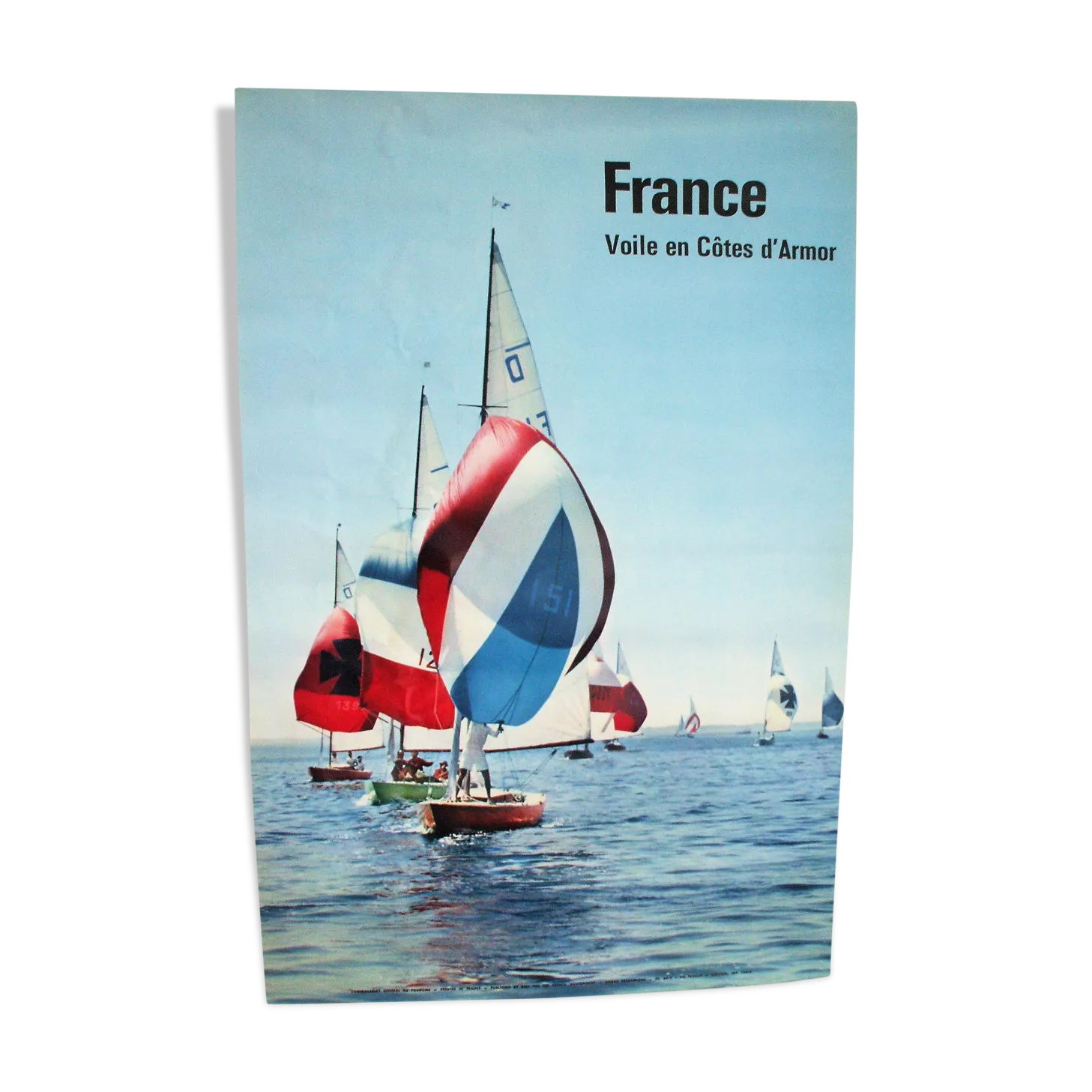 Côtes D'armor 1960s Poster
