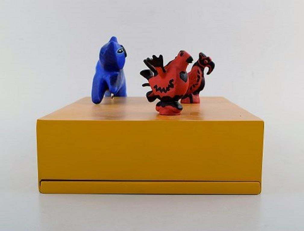Corneille, Cobra Artist, Sommelier Set, Modern Sculpture, Late 20th Century photo for sale
